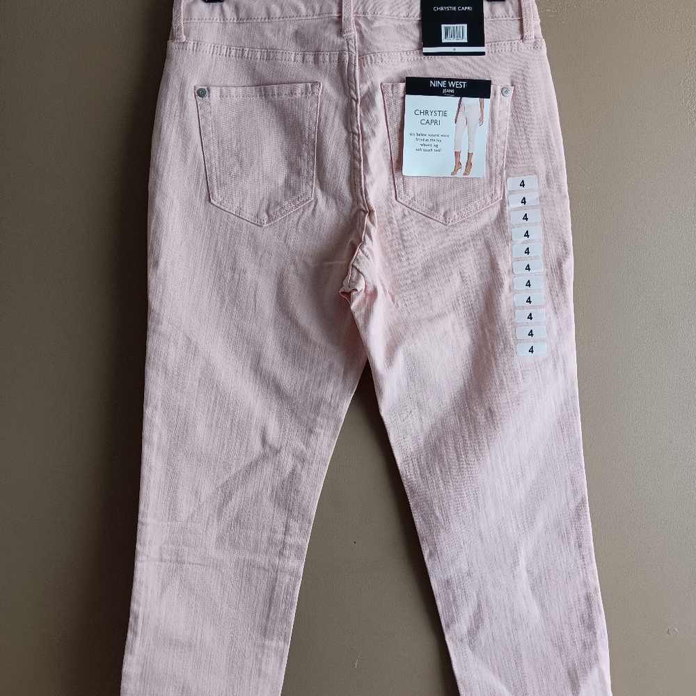 Nine West Women's Capri Jeans, NWT, Size 4 - Picture 3 of 9